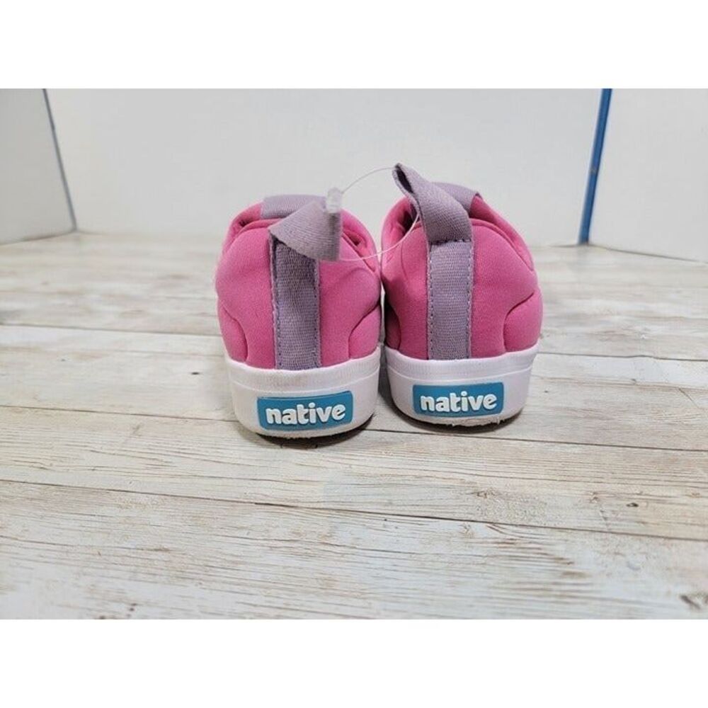 Native Jefferson Hero Toddler Size C10 Sneaker Water Shoes Pink‎ White - Picture 7 of 11
